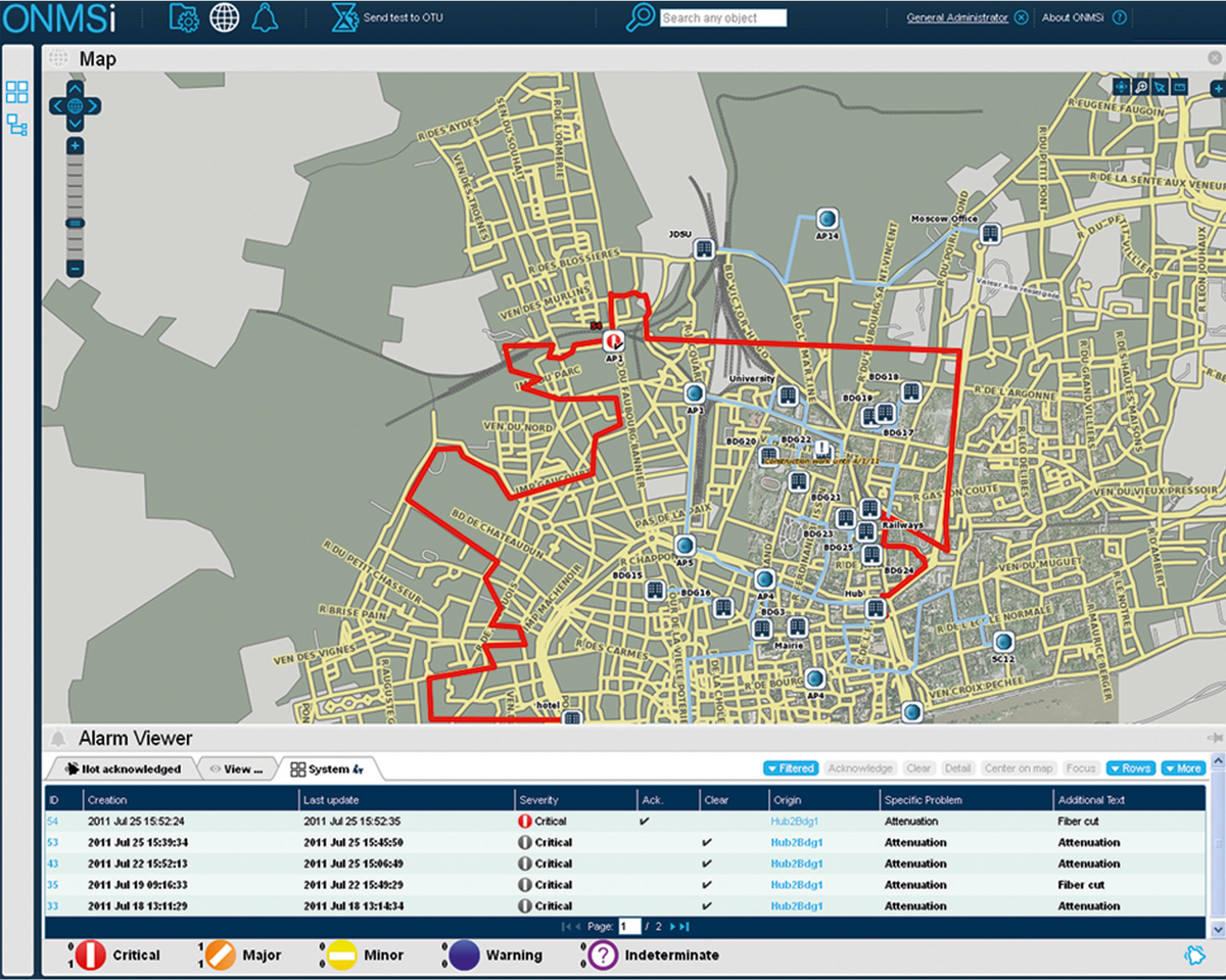 Optical Network Management System (ONMSi)