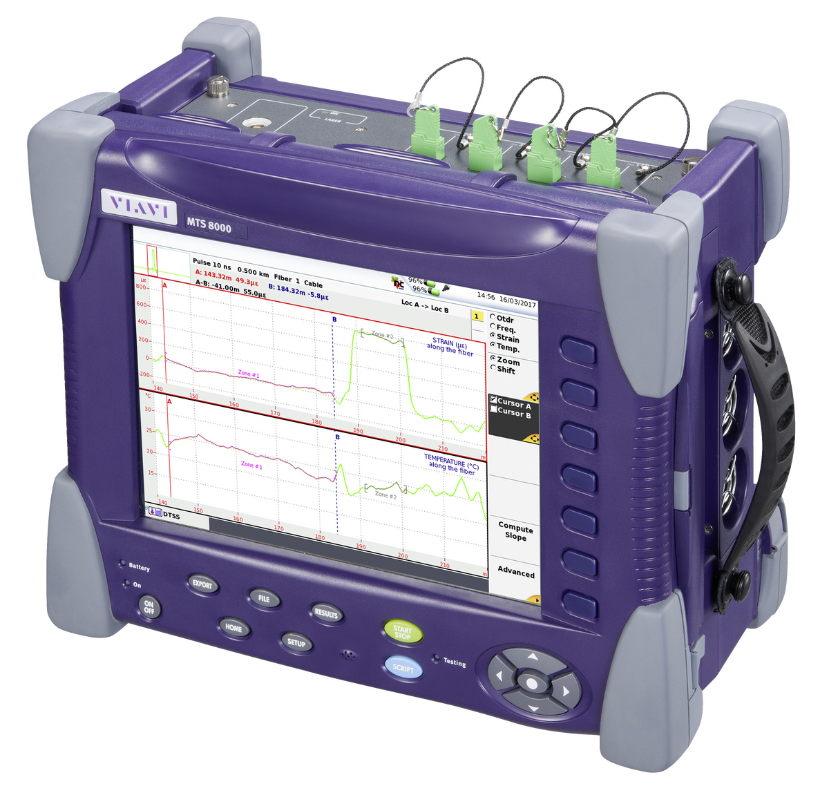 DTSS B-OTDR For T-BERD/MTS-8000 Platform – Nisko