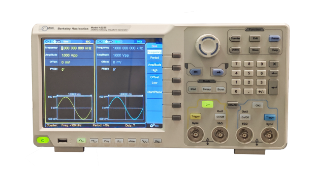 Model A2255 2 Channel 250 MHz Arbitrary Waveform Generator