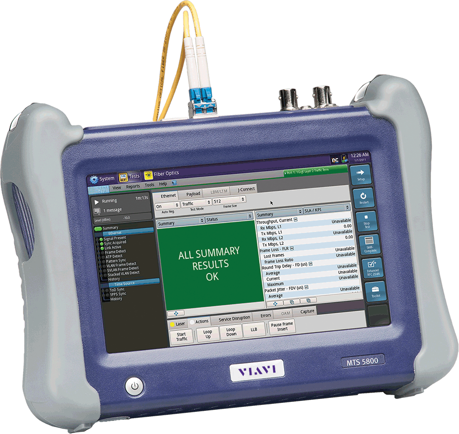T-BERD/MTS-5800 Handheld Network Tester