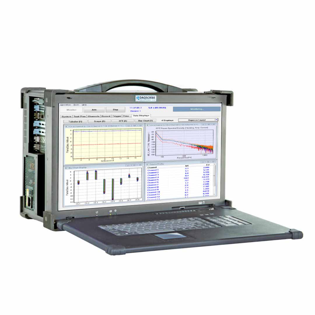 Portable highspeed data acquisition system DDR200P Nisko